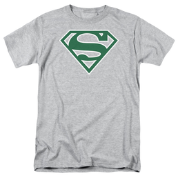 Superman Green & White Shield - Men's Regular Fit T-Shirt Men's Regular Fit T-Shirt Superman   