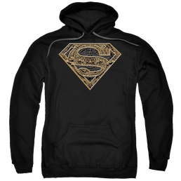 Superman Aztec Shield - Pullover Hoodie Pullover Hoodie Superman   