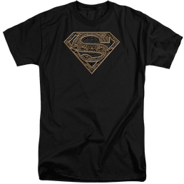 Superman Aztec Shield - Men's Tall Fit T-Shirt Men's Tall Fit T-Shirt Superman   