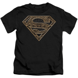 Superman Aztec Shield - Kid's T-Shirt Kid's T-Shirt (Ages 4-7) Superman   