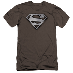 Superman Duct Tape Shield - Men's Premium Slim Fit T-Shirt Men's Premium Slim Fit T-Shirt Superman   