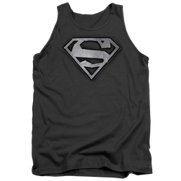 Superman Duct Tape Shield - Men's Tank Top Men's Tank Superman   