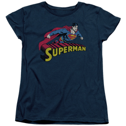 Superman Flying Over - Women's T-Shirt Women's T-Shirt Superman   