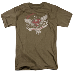 Superman Victorian Wings Supes - Men's Regular Fit T-Shirt Men's Regular Fit T-Shirt Superman   