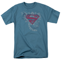 Superman Star And Chains - Men's Regular Fit T-Shirt Men's Regular Fit T-Shirt Superman   