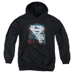 Superman Real Heroes Never Die - Youth Hoodie Youth Hoodie (Ages 8-12) Superman   