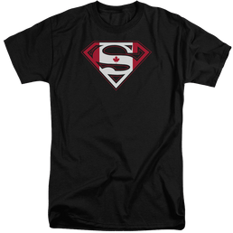 Superman Canadian Shield - Men's Tall Fit T-Shirt Men's Tall Fit T-Shirt Superman   