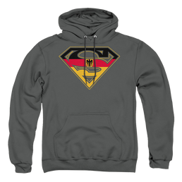 Superman German Shield - Pullover Hoodie Pullover Hoodie Superman   