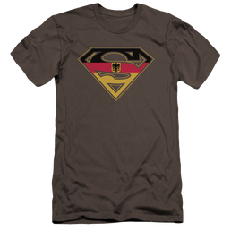 Superman German Shield - Men's Premium Slim Fit T-Shirt Men's Premium Slim Fit T-Shirt Superman   