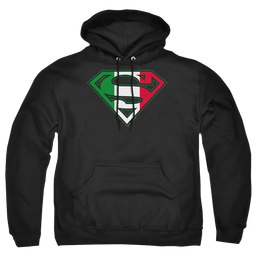 Superman Italian Shield - Pullover Hoodie Pullover Hoodie Superman   