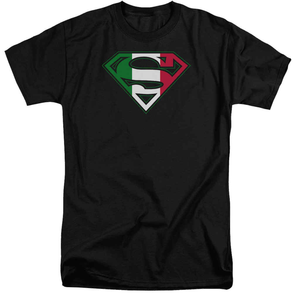 Superman Italian Shield - Men's Tall Fit T-Shirt Men's Tall Fit T-Shirt Superman   