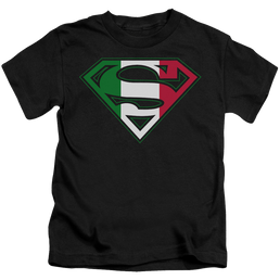Superman Italian Shield - Kid's T-Shirt Kid's T-Shirt (Ages 4-7) Superman   