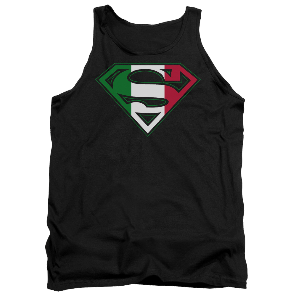 Superman Italian Shield - Men's Tank Top Men's Tank Superman   