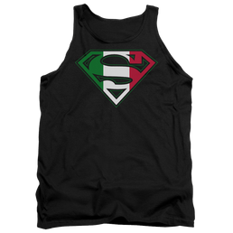 Superman Italian Shield - Men's Tank Top Men's Tank Superman   