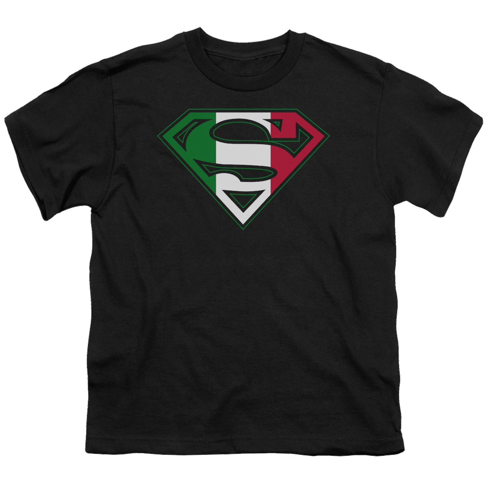 Superman Italian Shield - Youth T-Shirt Youth T-Shirt (Ages 8-12) Superman   