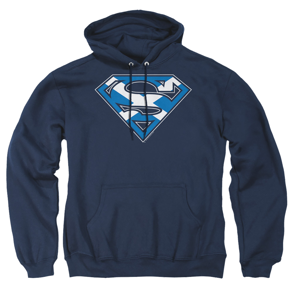 Superman Scottish Shield - Pullover Hoodie Pullover Hoodie Superman   