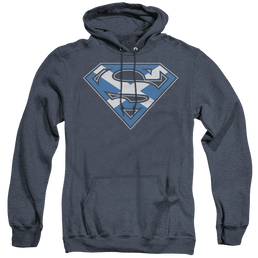 Superman Scottish Shield - Heather Pullover Hoodie Heather Pullover Hoodie Superman   