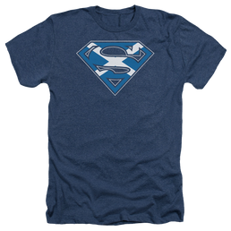 Superman Scottish Shield - Men's Heather T-Shirt Men's Heather T-Shirt Superman   