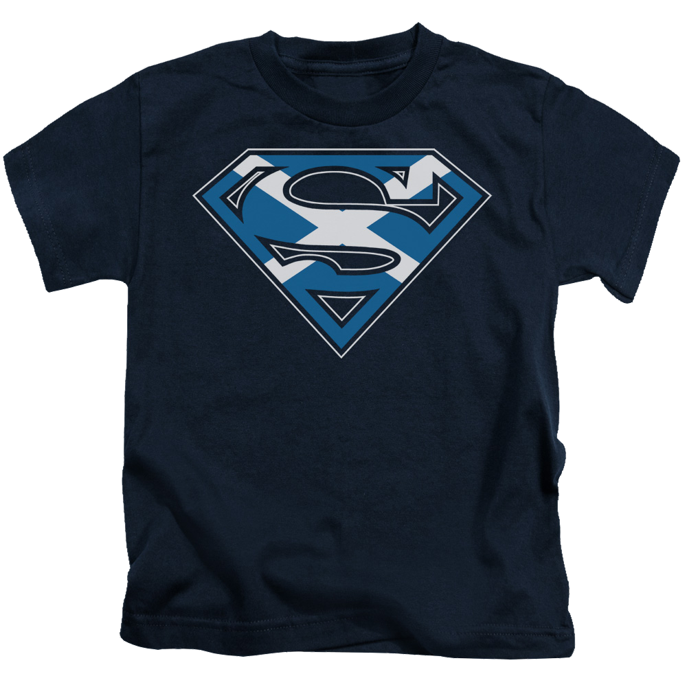 Superman Scottish Shield - Kid's T-Shirt Kid's T-Shirt (Ages 4-7) Superman   