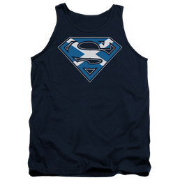 Superman Scottish Shield - Men's Tank Top Men's Tank Superman   