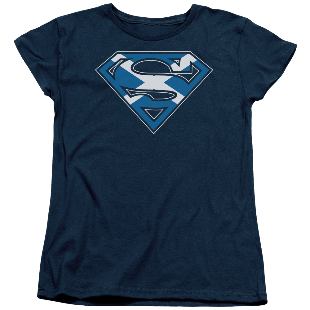 Superman Scottish Shield - Women's T-Shirt Women's T-Shirt Superman   
