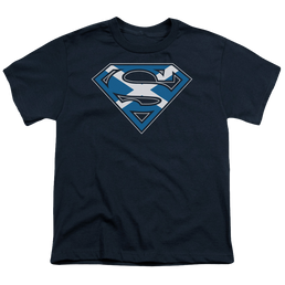 Superman Scottish Shield - Youth T-Shirt Youth T-Shirt (Ages 8-12) Superman   