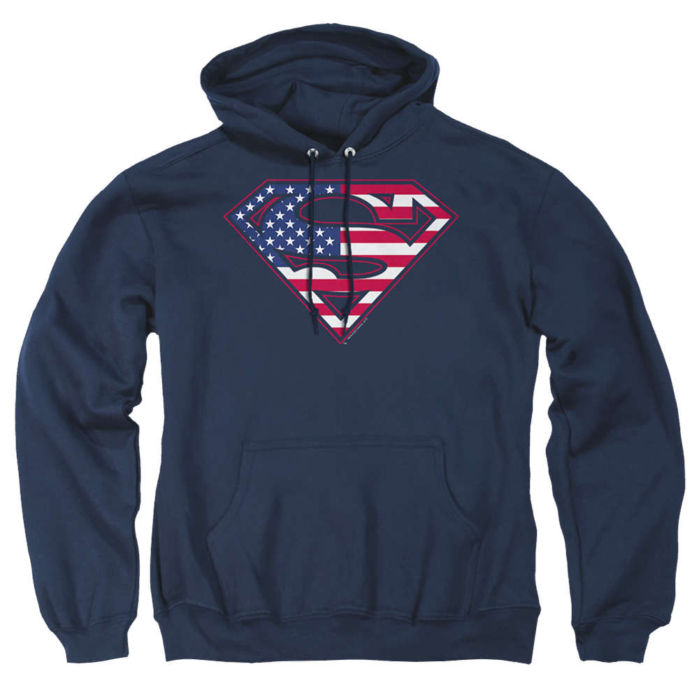 Superman U S Shield - Pullover Hoodie Pullover Hoodie Superman   