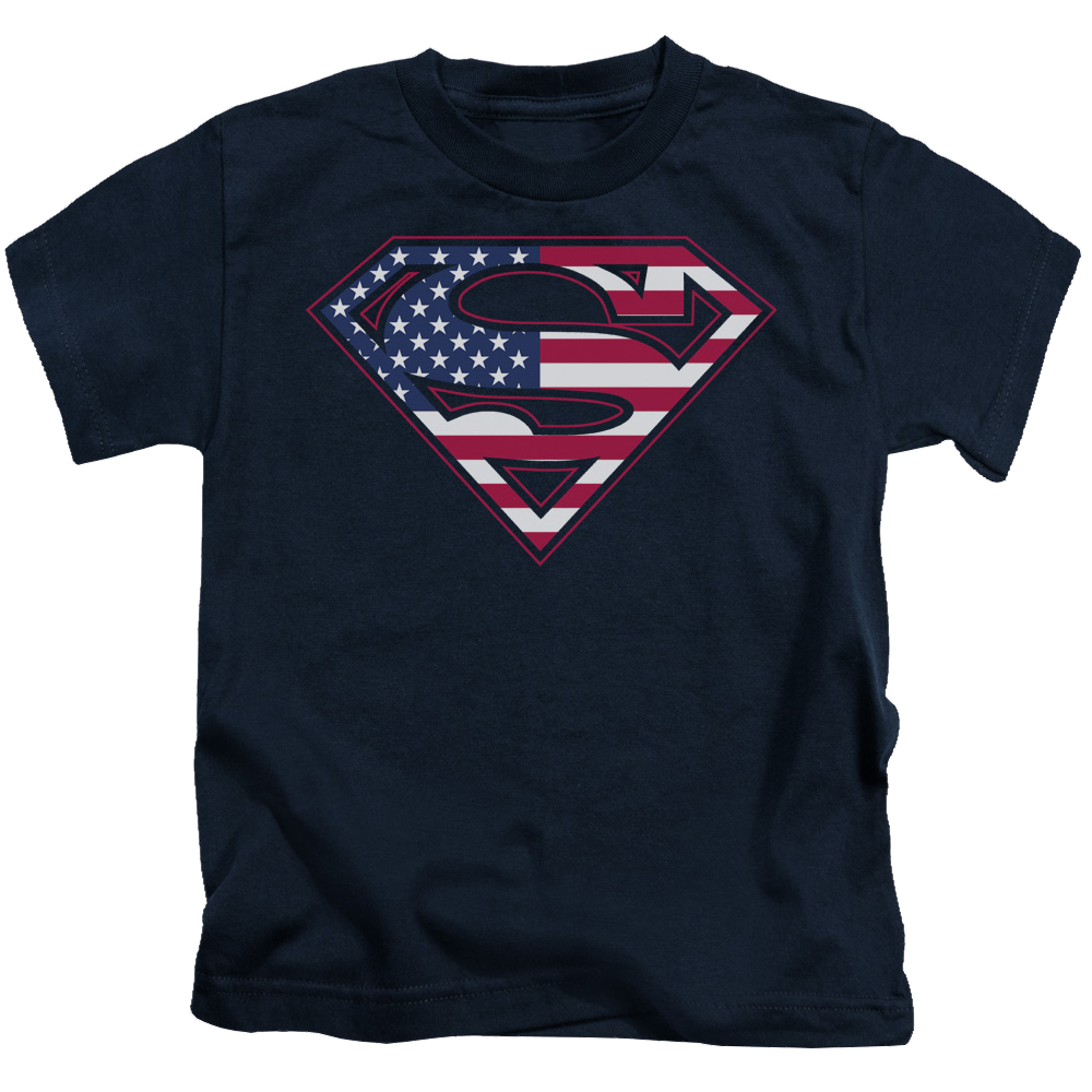 Superman U S Shield - Kid's T-Shirt Kid's T-Shirt (Ages 4-7) Superman   