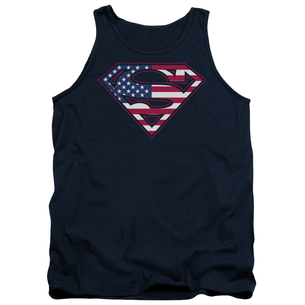 Superman U S Shield - Men's Tank Top Men's Tank Superman   