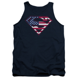 Superman U S Shield - Men's Tank Top Men's Tank Superman   
