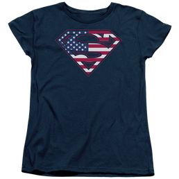 Superman U S Shield - Women's T-Shirt Women's T-Shirt Superman   
