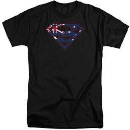 Superman Australian Shield - Men's Tall Fit T-Shirt Men's Tall Fit T-Shirt Superman   
