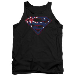 Superman Australian Shield - Men's Tank Top Men's Tank Superman   