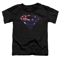 Superman Australian Shield - Toddler T-Shirt Toddler T-Shirt Superman   