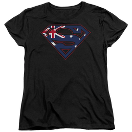 Superman Australian Shield - Women's T-Shirt Women's T-Shirt Superman   
