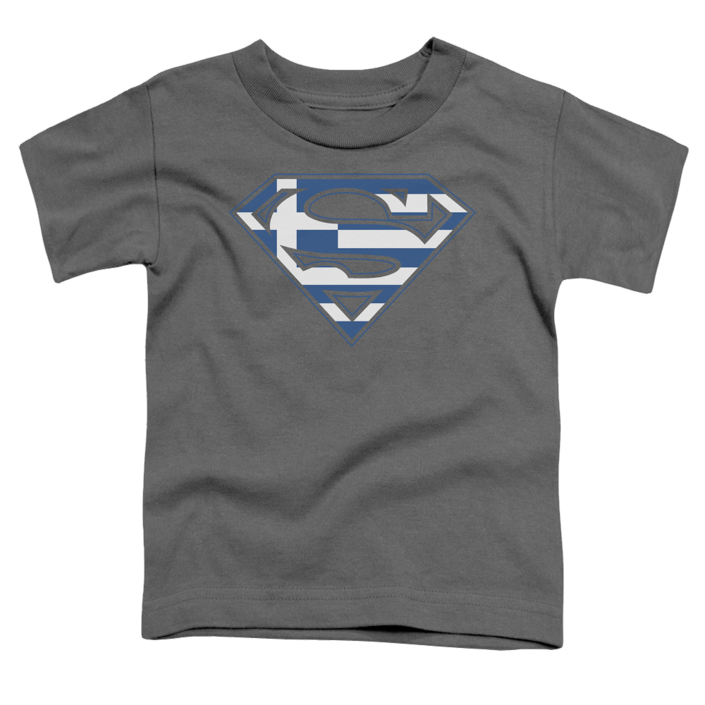 Superman Greek Shield - Kid's T-Shirt Kid's T-Shirt (Ages 4-7) Superman   