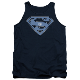 Superman U N Shield - Men's Tank Top Men's Tank Superman   