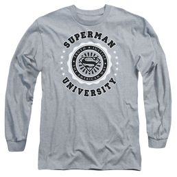 Superman Superman University - Men's Long Sleeve T-Shirt Men's Long Sleeve T-Shirt Superman   