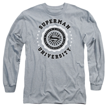 Superman Superman University - Men's Long Sleeve T-Shirt Men's Long Sleeve T-Shirt Superman   