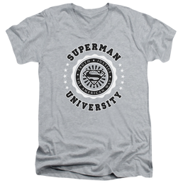 Superman Superman University - Men's V-Neck T-Shirt Men's V-Neck T-Shirt Superman   