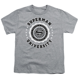 Superman Superman University - Youth T-Shirt Youth T-Shirt (Ages 8-12) Superman   
