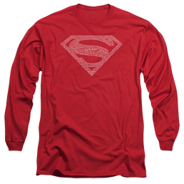 DC Comics Robin Logo - Men's Long Sleeve T-Shirt Men's Long Sleeve T-Shirt Superman   