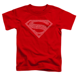 Superman Type Shield - Kid's T-Shirt Kid's T-Shirt (Ages 4-7) Superman   