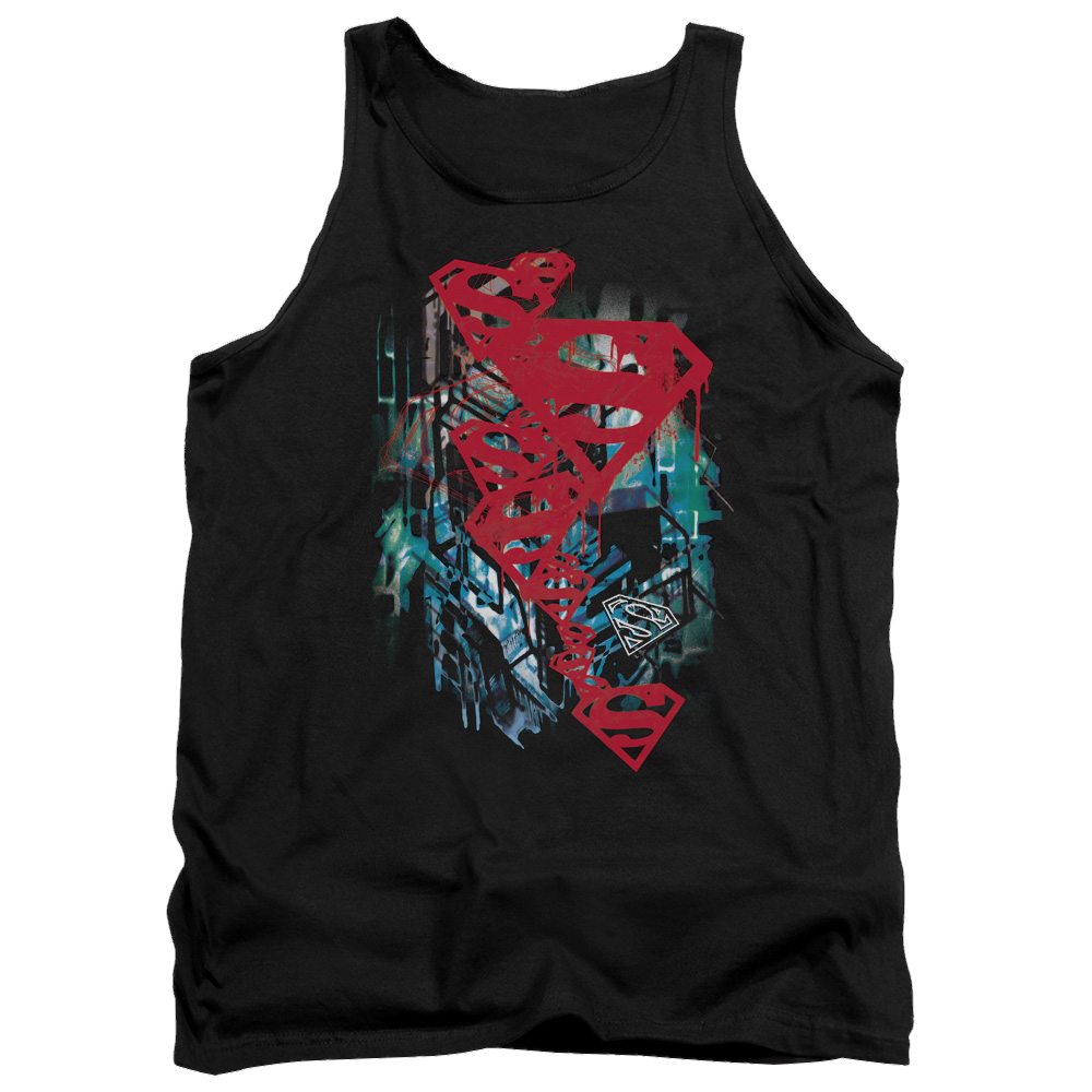Superman Gritty - Men's Tank Top Men's Tank Superman   