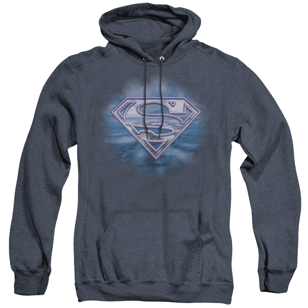Superman Freedom Of Flight - Heather Pullover Hoodie Heather Pullover Hoodie Superman   