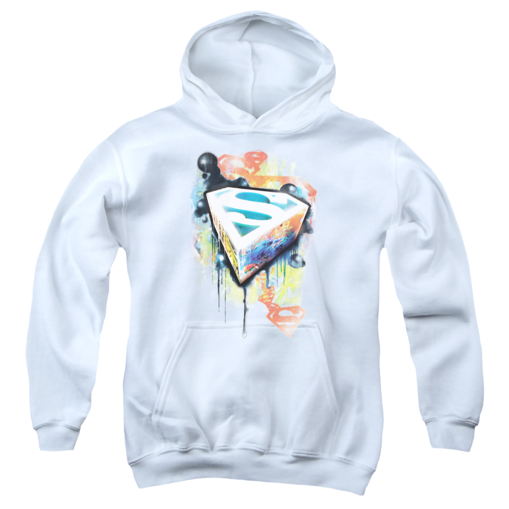 Superman Urban Shields - Youth Hoodie Youth Hoodie (Ages 8-12) Superman   