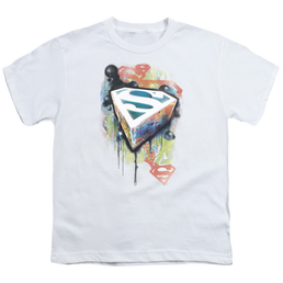Superman Urban Shields - Youth T-Shirt Youth T-Shirt (Ages 8-12) Superman   