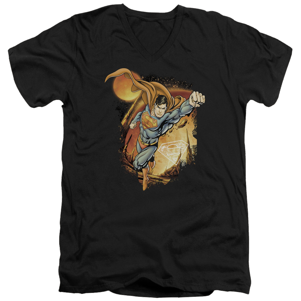 Superman Last Sons - Men's V-Neck T-Shirt Men's V-Neck T-Shirt Superman   