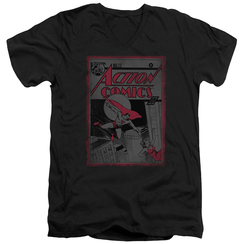 Superman Action Comics 23 - Men's V-Neck T-Shirt Men's V-Neck T-Shirt Superman   