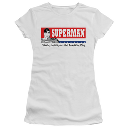 Superman Superman For President - Juniors T-Shirt Juniors T-Shirt Superman   